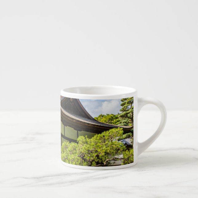 Die Ehre oder der Hauptsaal in Ginkaku-Ji, Kyoto Espressotasse (Rechts)