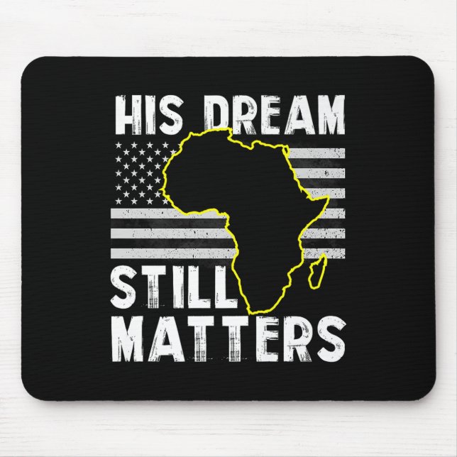 Die Ehre vergangener Inspirierend zukünftiger Männ Mousepad (Vorne)