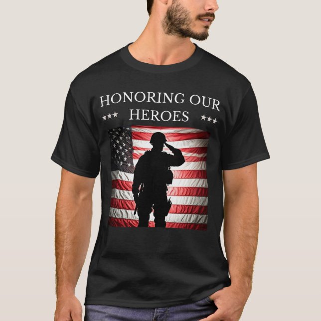 Die Ehrerbietung für unsere Herbheit, die Tapferke T-Shirt (Vorderseite)