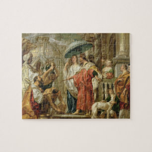 Die Ehrerbietung von Kalif Harun Al-Rashid zu