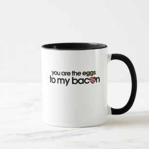 Die Eier zu meinem Bacon Tasse