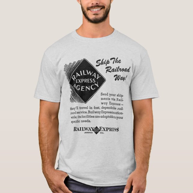 Die Eil Eisenbahn - versenden Sie die T-Shirt (Vorderseite)