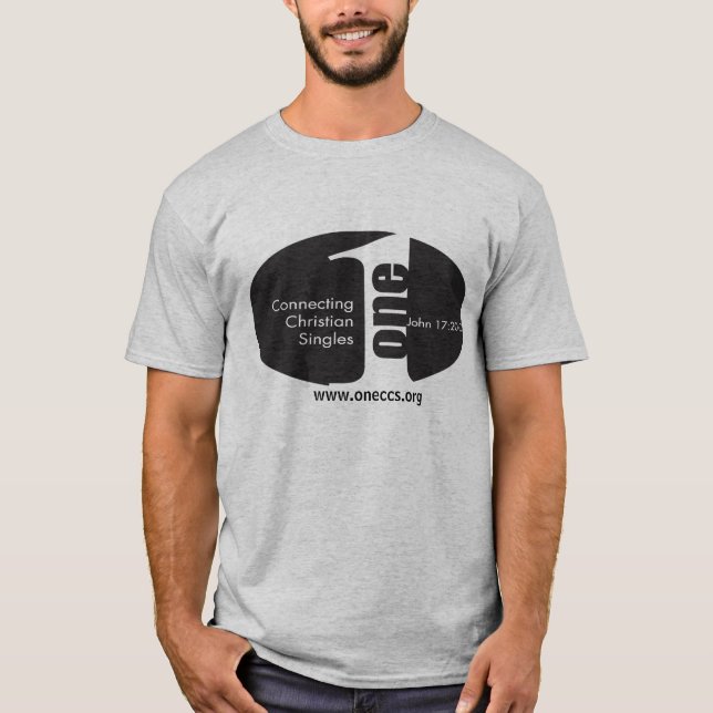 Die EINE Lang-Hülse zwei-fer der Männer T-Shirt (Vorderseite)