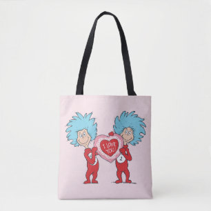 Die eine Sache zwei ich Liebe Sie Tasche