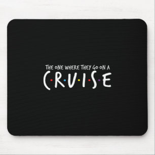 Die eine, wo sie in den Sommerurlaub auf einem Kre Mousepad