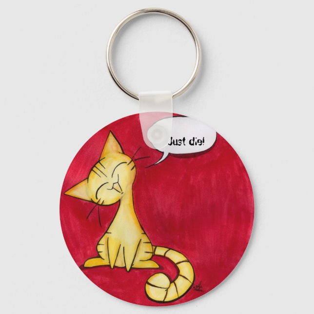 Die einfach! schlüsselanhänger (Vorderseite)