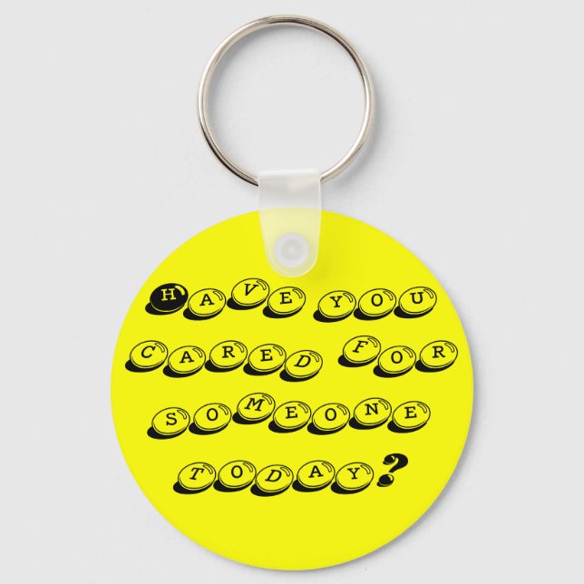 Die einfachen Dinge Schlüsselanhänger (Vorderseite)