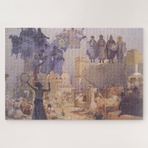 Die Einführung der slawischen Liturgie durch Mucha