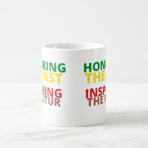 Die Einhaltung der Vergangenheit inspiriere den zu Kaffeetasse