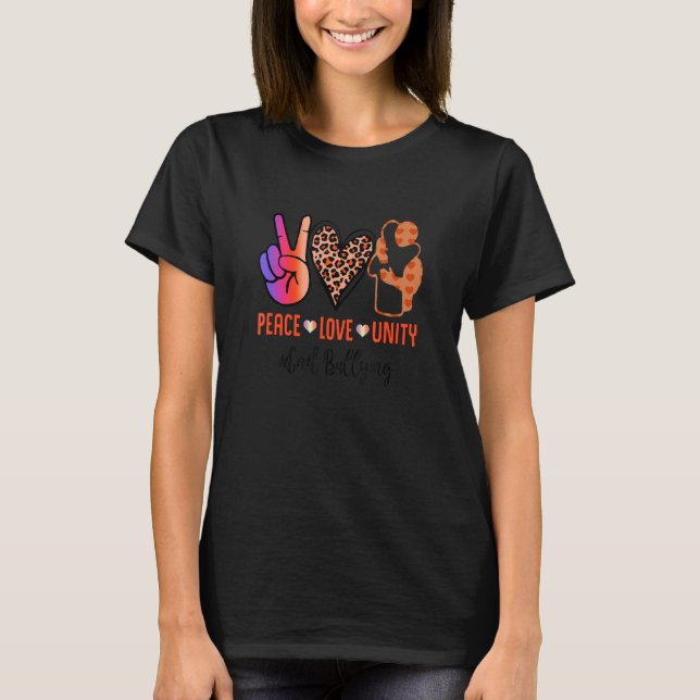Die Einheit der Liebe beendet die Beleidigung, fre T-Shirt (Vorderseite)