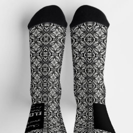 Die Einheit von Schwarz und Weiß Socken