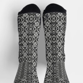 Die Einheit von Schwarz und Weiß Socken