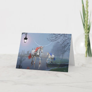 Die Einhorn-Grußkarten Karte