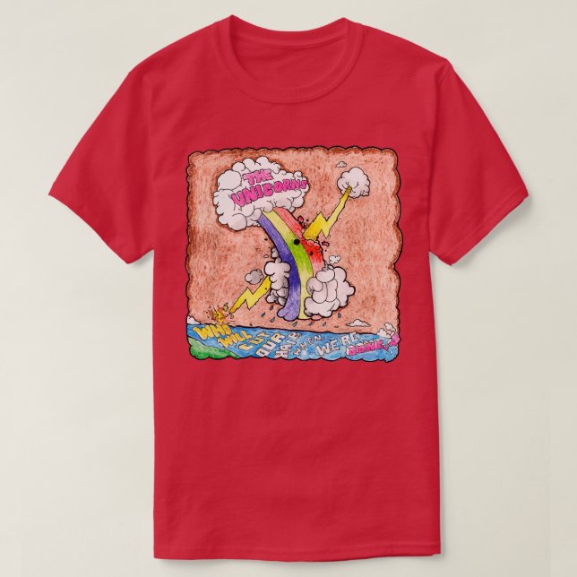 Die EinhörnerWer wird uns das Haar schneiden, wenn T-Shirt (Design vorne)
