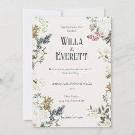 Die Einladung zur Hochzeit im Gilded Garden