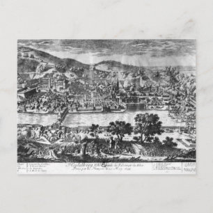 Die Einnahme von Heidelberg am 22. Mai 1693 Postkarte