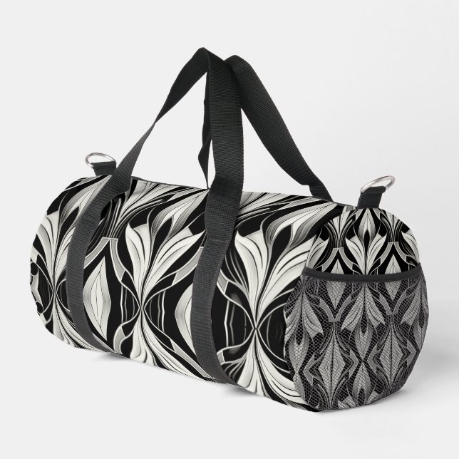 Die Einrichtung in Schwarz und Weiß Duffle Bag (Rechte Ecke)