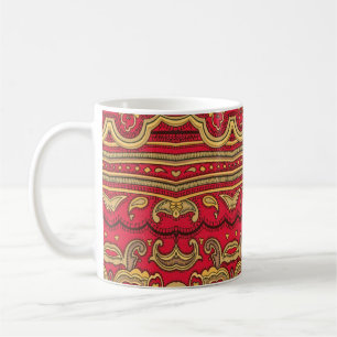 Die Einrichtung ist orientalisch. Kaffeetasse
