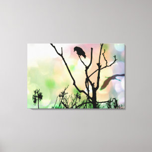 Die einsame, krumme Canvas Leinwanddruck
