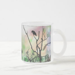 Die einsame Mattierte Tasse Crow