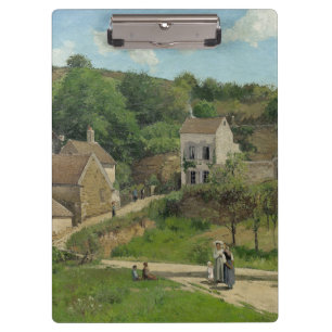 Die Einsiedelei in Pontoise Camille Pissarro Klemmbrett