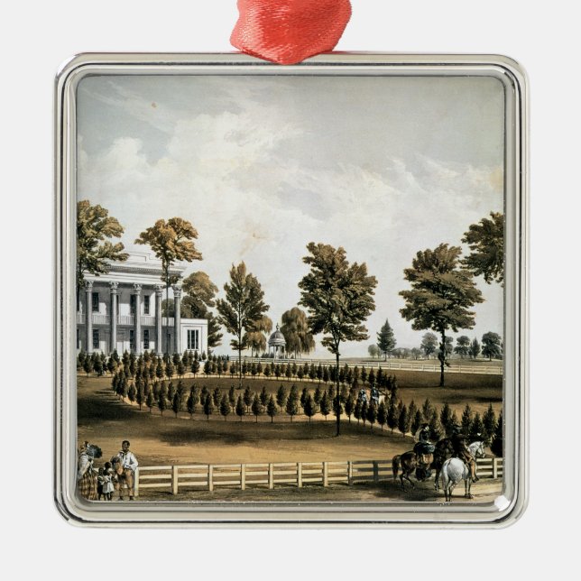 Die Einsiedlerei Ornament Aus Metall (Vorne)