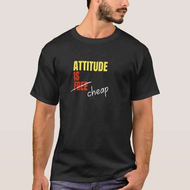 Die Einstellung ist nicht frei sein Preis T-Shirt (Vorderseite)