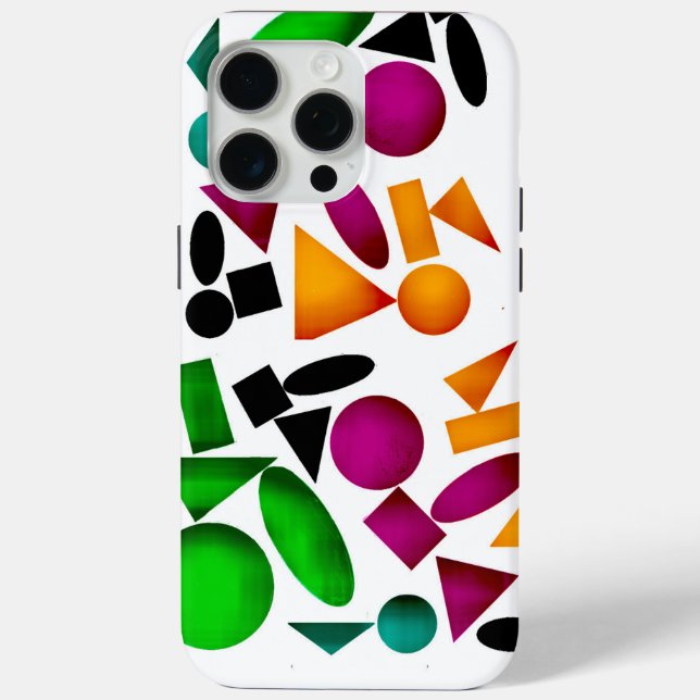 die einzigartige Form des Farbmusters Case-Mate iPhone Hülle (Rückseite)