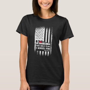 Die einzige Flagge, die ich für den Eisfischfang F T-Shirt