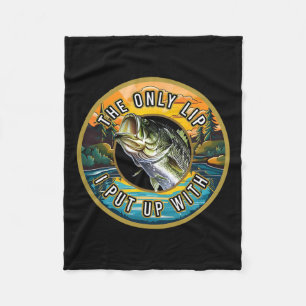 Die einzige Lippe, die ich mir von der Fischerei-N Fleecedecke