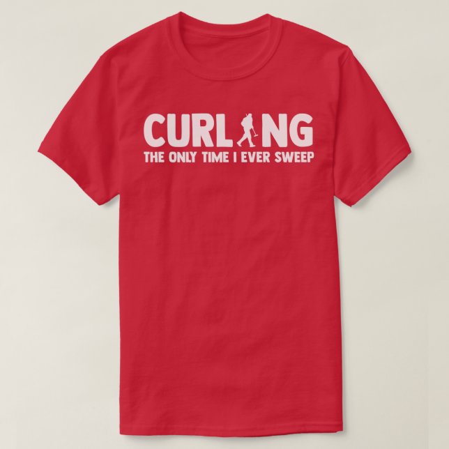 Die einzige Zeit, in der ich je die Eiscurl-Eisbah T-Shirt (Design vorne)