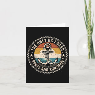 Die einzigen Bs, die ich brauche Boote und Sunshin Karte