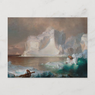 Die Eisberge der Frederic Edwin Church Postkarte