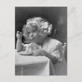 Die Eiscreme Postkarte