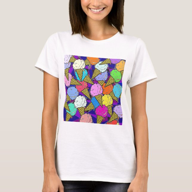 Die Eiscremekegel T-Shirt (Vorderseite)