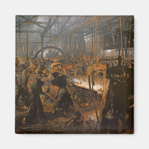 Die Eisen-Rollen Mühle, 1875 Magnet