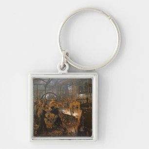 Die Eisen-Rollen Mühle, 1875 Schlüsselanhänger