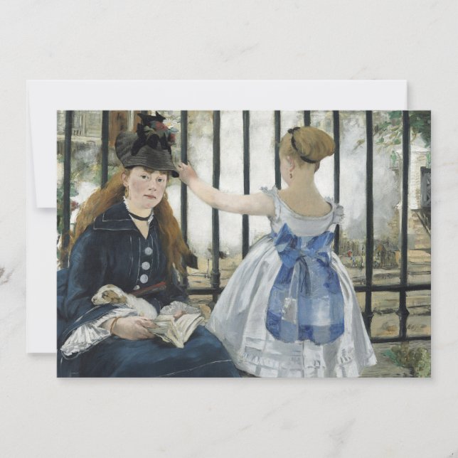 Die Eisenbahn | Édouard Manet (Vorderseite)