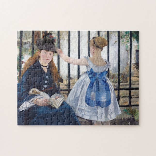 Die Eisenbahn, Edouard Manet (Horizontal)