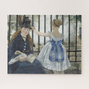 Die Eisenbahn - Kunstmalerei von Manet