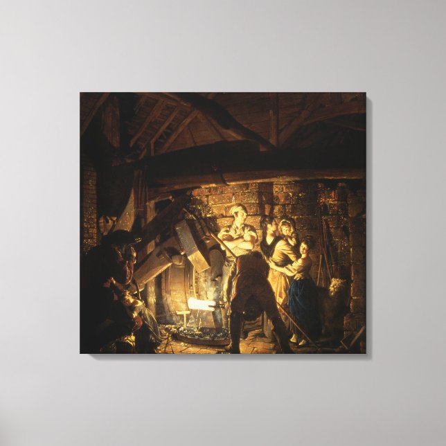 Die Eisenzeit, 1772 Leinwanddruck (Vorderseite)