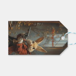 Die Eizelljagd, die Osterhasen-Jagd Geschenkanhänger