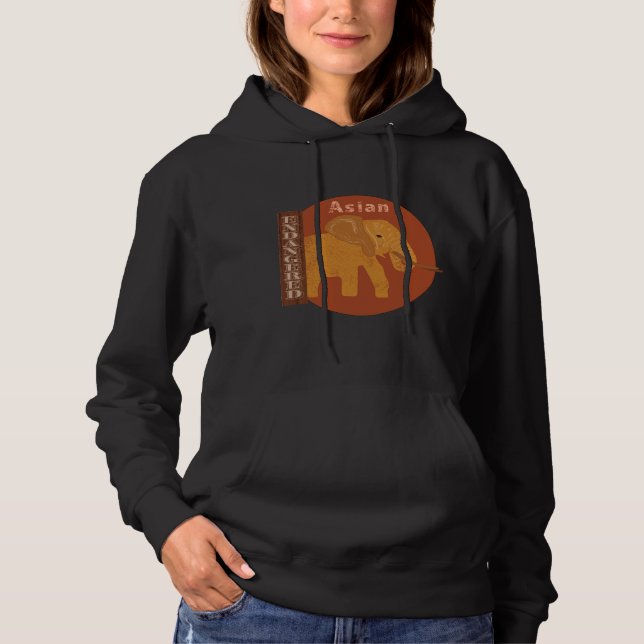 Die Elefanten gerettet Hoodie (Vorderseite)
