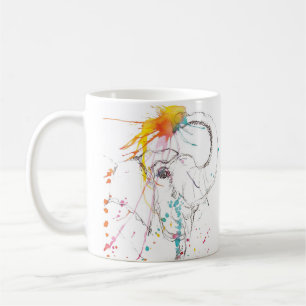 Die Elefantencoffee-Tasse segnen Kaffeetasse