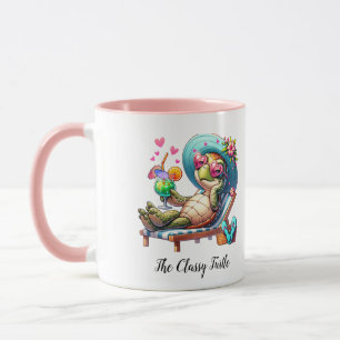 Die elegante Schildkröten-Tasse Tasse