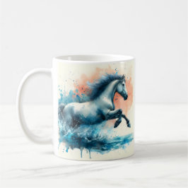 Die Eleganz des Ozeans, wunderschöne Tasse