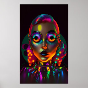 Die elektrische Frau Poster