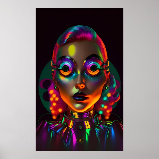 Die elektrische Frau Poster (Vorne)