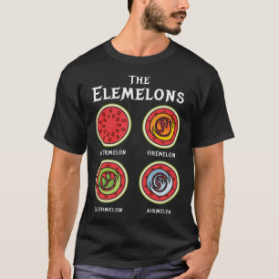 Die Elemelonen I Vegan Vegetarischer Naturschutz T-Shirt