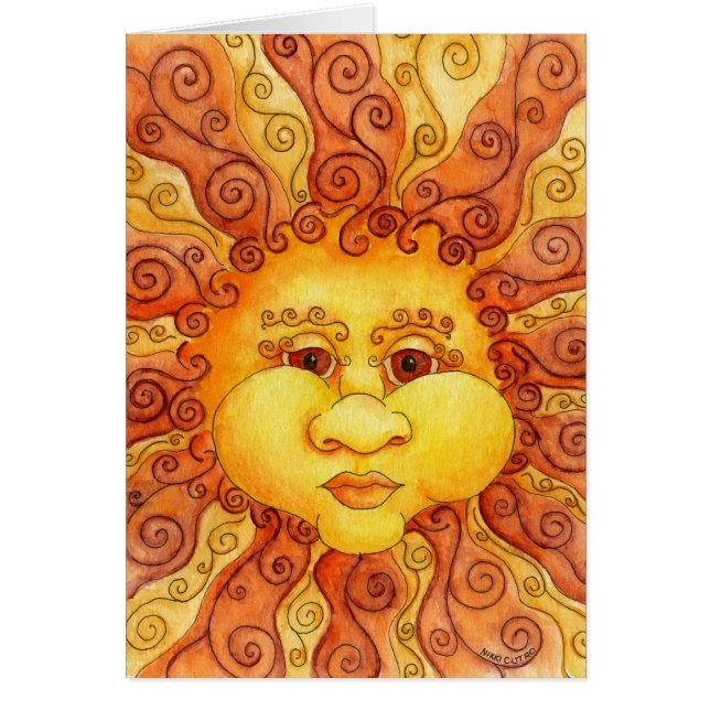 Die Elemente - Feuer-Karte (Vorne)